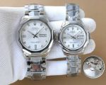 Rolex Stainless Steel Imported Automatic Movement 42mm 32mm Business Couple Watch